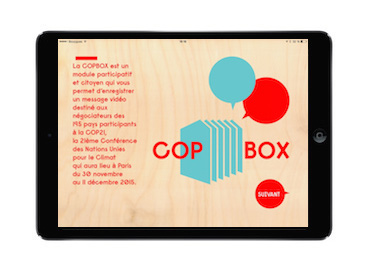 Application iPad COP21 COPBox