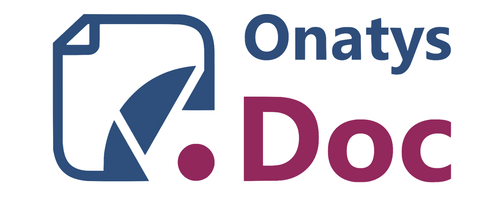 Logo Onatys Doc, logiciel de rédaction de documents d'expertise