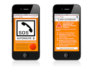 Application iPhone Android SOS Autoroutes
